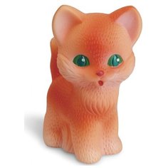 Игрушка для ванной ОГОНЁК Котенок Рыжик (С-354) рыжий