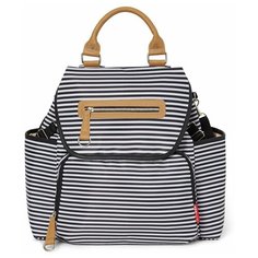 Рюкзак SKIP HOP Grand Central Take-It-All Backpack белый/черный