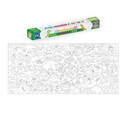 Проф-Пресс Очень большая раскраска. Мир динозавров