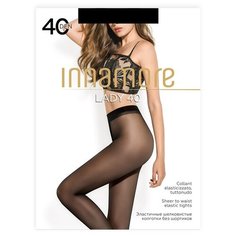 Колготки Innamore Lady, 40 den, размер 5-XL, nero (черный)
