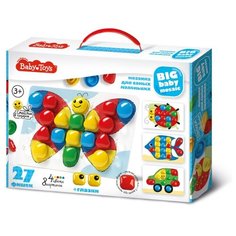 Мозаика для самых маленьких, 27 элементов Baby Toys