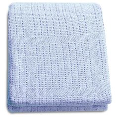 Одеяло вязаное Baby Nice, голубой