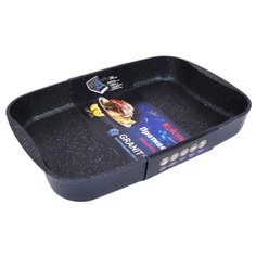 Противень Kukmara пгг03а литой 40*29,5*5см. АП, Granit ultra blue