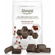 Воск для депиляции STARPIL шоколад/Cera Chocotherapy 1000 г