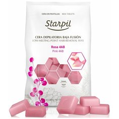 Воск для депиляции STARPIL розовый/Cera Rosa 1000 г