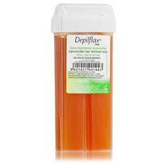 Воск для депиляции DEPILFLAX100 облепиха/sea buckthorn berries 110 г