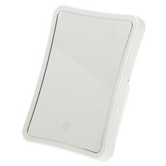 Зеркало косметическое настольное LuazON KZ-03 с подсветкой белый