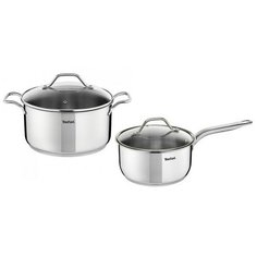 Набор посуды Tefal Intuition A702S474 4 пр. серебристый