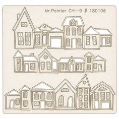 Картонные и бумажные элементы Mr.Painter CHI-9 Чипборд 9.5 см х 10 см 1 шт. 180106 "Семейный альбом"