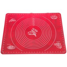 Коврик Agness для раскатки теста силиконовый 50х40 см (710-171)