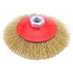 Щетка дисковая для УШМ гофрированная 100мм М14 35463 Skrab