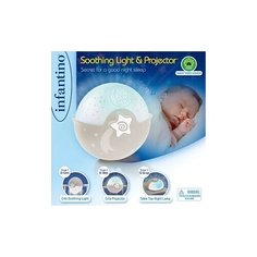 Ночник-проектор (серо-бежевый) Infantino