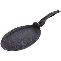 Сковорода кованная блинная BLACK STONE из алюминия с антипригарным покрытием 24 см Proffi