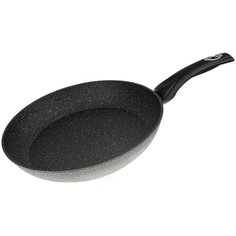 Сковорода PROFFI KITCHEN PKT0162, BLACK STONE из алюминия с антипригарным покрытием 28 см