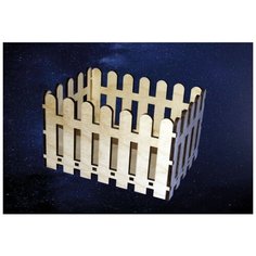 Заготовка из дерева "Ящик №2. Заборчик", средний Созвездие