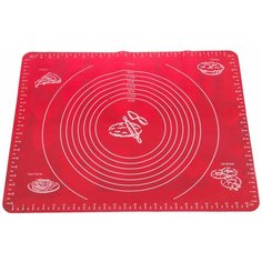 Силиконовый коврик для раскатки теста 50х40 см Agness (710-171)