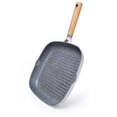 Сковорода-гриль Fissman SHADOW BORNEO 28x4,5 см квадратная (алюминий) (5069)