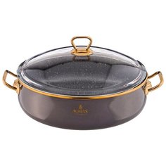 Сотейник 26см эмалированный антипригарный индукция Agness (950-224)