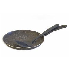 Набор Maestro сковорода блинная Granit+лопатка 25 см Rainbow MR-1212-25