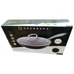 EB-3346 EDENBERG СКОВОРОДА С КРЫШКОЙ 20СМ