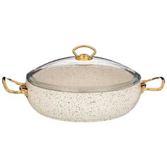 Сотейник антипригарный Granite 4,0л Agness Mercury (953-017)