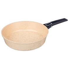 Сковорода Agness Премиум Paradise 26х7 см, корпус 5 мм со съемной ручкой, индукционным дном и трехслойным покрытием (936-512)