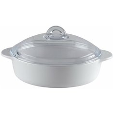 Сотейник Pyroflam из боросиликатного стекла, 2 л., с крышкой