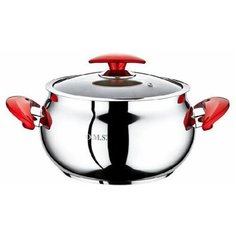 Сотейник O.M.S. 3,5 л, 2032-L-24-R, красный