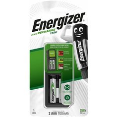 ENERGIZER Зарядное устройство Mini EU Plug + 2AAA 700mAh