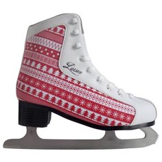 Коньки фигурные Larsen Red Flake (размер 35)