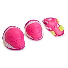 Защита роликовая Start Up "Kiddy", размер M, цвет: розовый