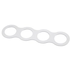 Рамка декоративная Novotech "Metis", 385x100x2 мм, цвет: белый