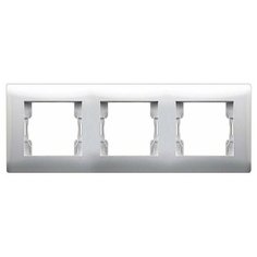 Volsten Magenta Рамка 3-местдля скрытого монтажа белая V01-11-A31-M