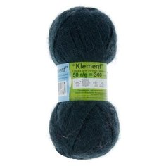Пряжа Alpina "KLEMENT" 80% альпака, 20% мериносовая шерсть №07 т.зеленый - 4 мотка по 50 г