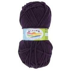 Пряжа Alpina "MARTA" 100% тактифил №016 фиолетовый - 5 мотков по 100 г