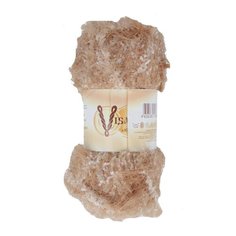 Пряжа Visantia "KUZU" 70% полиэстер, 30% нейлон №12 бежевый - 5 мотков по 100 гр
