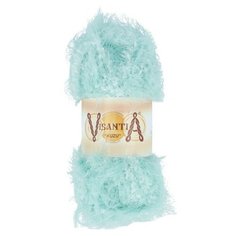 Пряжа Visantia "KUZU" 70% полиэстер, 30% нейлон №09 св.мятный - 5 мотков по 100 гр