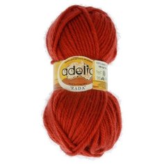 Пряжа Adelia Rada, 100% акрил, 10*100 г, 80 м+-4 м, №085, красно-коричневый