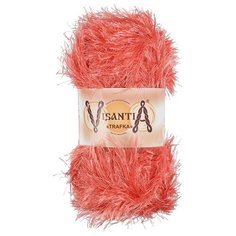 Пряжа Visantia Trafka, 100% полиэстер, 5*100 г, 150 м+-3 м, №0082, кирпичный