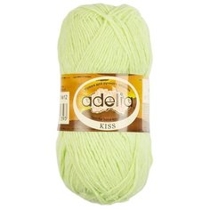 Пряжа Adelia Kiss, 100% полиэстер, 10*50 г, 145 м+-7 м, №12, салатовый