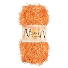 Пряжа Visantia Trafka, 100% полиэстер, 5*100 г, 150 м+-3 м, №0018, светло-оранжевый
