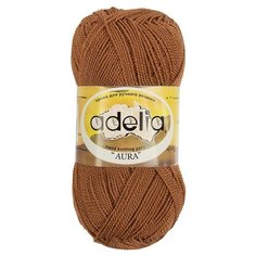 Пряжа Adelia Aura, 100% акрил, 10*50 г, 250 м+-5 м, №025, светло-коричневый