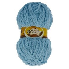 Пряжа Adelia Sofia, 100% полиэстер, 10*50 г, 90 м+-6 м, №23, голубой