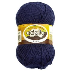 Пряжа Adelia Kiss, 100% полиэстер, 10*50 г, 145 м+-7 м, №30, синий