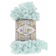 Пряжа для вязания Alize Puffy, цвет 15, 9м 100гр, 5 мотков