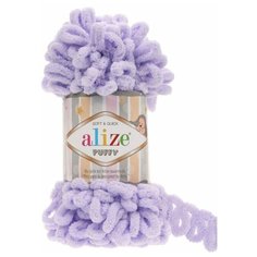 Пряжа для вязания Alize Puffy, цвет 146, 9м 100гр, 5 мотков