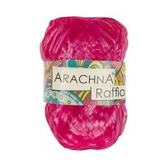 Пряжа Raffia (5 мотков)., 50 гр., 200м., ARACHNA, №08 яр.розовый