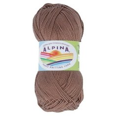 Набор пряжи Alpina "Holly", хлопок, 10*50 г, 200 м+/-10 м, №223 коричневый