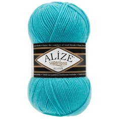 Пряжа Alize Superlana Classic (467 бирюза) 5 шт.