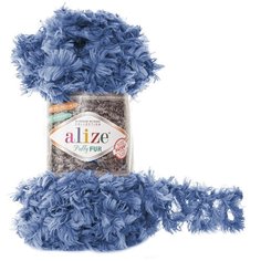 Пряжа Alize Puffy Fur (6116) 5 шт.